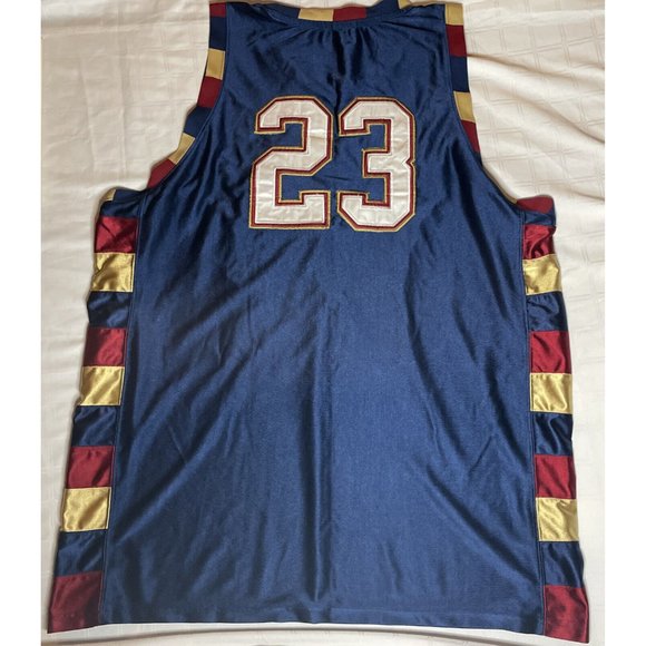 LeBron James Cleveland Cavaliers Blue #23 Jersey Function And Future Cavs 2XL - Picture 3 of 6